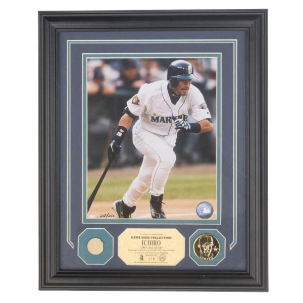 MLB(メジャーリーグ) マリナーズ イチロー オールスターゲーム 2001 ゲームユーズド コレク...