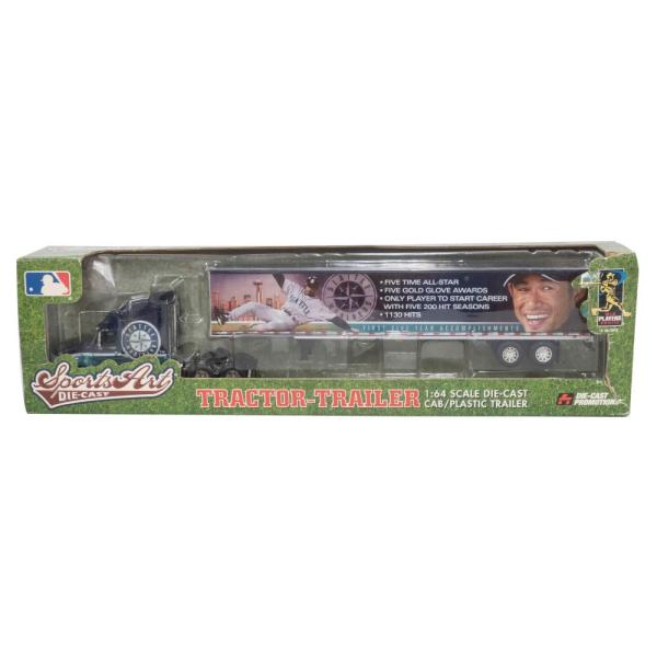 MLB(メジャーリーグ) マリナーズ イチロー 1:64 トラクタートレイラー Die-Cast P...
