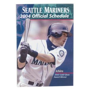 MLB(メジャーリーグ) マリナーズ イチロー 2004年版 公式スケジュール SGA｜selection-j