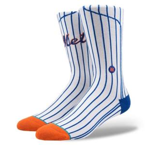 MLB メッツ スタンス METS HOME ソックス/靴下 STANCE ホワイト｜selection-j