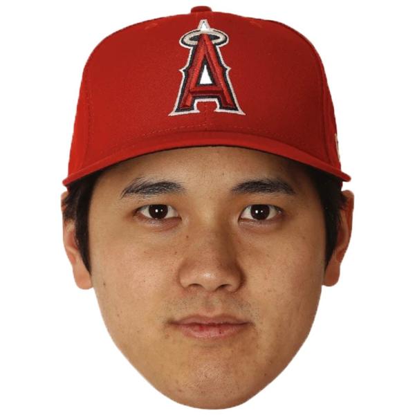 MLB 大谷翔平 ロサンゼルス・エンゼルス 野球Other ビッグ ヘッド カットアウト 24x36...