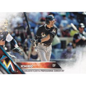 MLB イチロー マイアミ・マーリンズ トレーディングカード/スポーツカード 2016 イチロー #US260 Topps｜selection-j