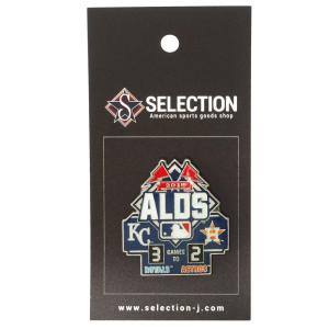 MLB カンザスシティ・ロイヤルズ ピンバッチ 2015 ワールドシリーズ 優勝記念 Pin : ALDS vs Astros PSG｜selection-j