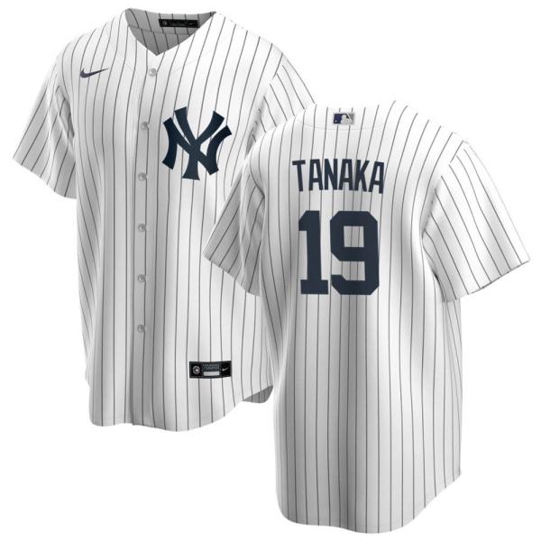 田中将大 ユニフォーム ナイキ ヤンキース 2020 ホワイト MLB レプリカ Nike ジャージ...