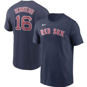 MLB アンドリュー・ベニンテンディ ボストン・レッドソックス Tシャツ ネーム＆ナンバー ナイキ/Nike ネイビー【OCSL】｜selection-j