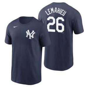 MLB DJ・ルメイユ ニューヨーク・ヤンキース Tシャツ ネーム＆ナンバー ナイキ/Nike ネイビー【OCSL】｜selection-j