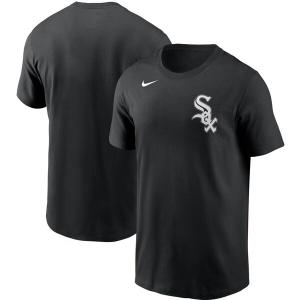 MLB シカゴ・ホワイトソックス Tシャツ チーム ワードマーク ナイキ/Nike ブラック【OCSL】｜selection-j