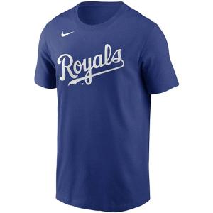 MLB カンザスシティ・ロイヤルズ Tシャツ チーム ワードマーク ナイキ/Nike ロイヤル【OCSL】｜selection-j