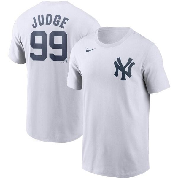 MLB アーロン・ジャッジ ニューヨーク・ヤンキース Tシャツ ネーム &amp; ナンバー ナイキ/Nik...