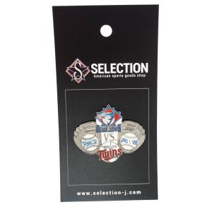 MLB Minnesota Twins / Toronto Blue Jays 1998 Opening Day Pin ピンバッチ ピンズ Peter&David｜selection-j