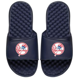 MLB ニューヨーク・ヤンキース サンダル/シューズ Primary Logo Slide Sandals ISlide ネイビー｜selection-j