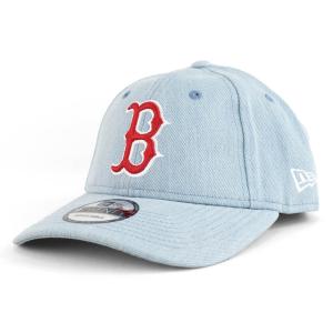 MLB ボストン・レッドソックス キャップ/帽子 リーバイス Levi's Light Wash 9TWENTY Adjustable Hat ニューエラ/New Era ライトブルー｜selection-j