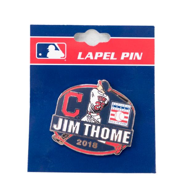 MLB ジム・トーミ クリーブランド・インディアンス 2018 Hall of Fame Induc...