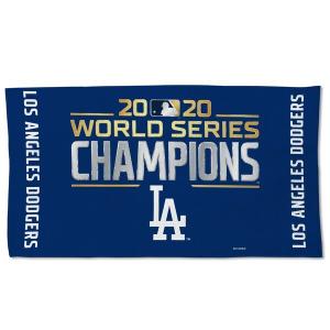 ドジャース ワールドシリーズ 2020 優勝 MLB グッズ ロッカールーム タオル 両面 ウィンクラフト/WinCraft WS2020｜selection-j