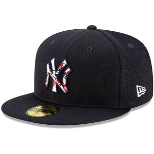 ヤンキース キャップ ニューエラ New Era 59FIFTY Fitted Hat MLB 2021スプリングトレーニング ネイビー 21nrs｜selection-j