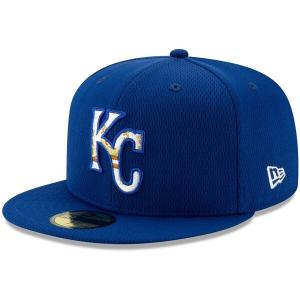 ロイヤルズ キャップ ニューエラ New Era 59FIFTY Fitted Hat MLB 2021スプリングトレーニング ロイヤル 21nrs｜selection-j