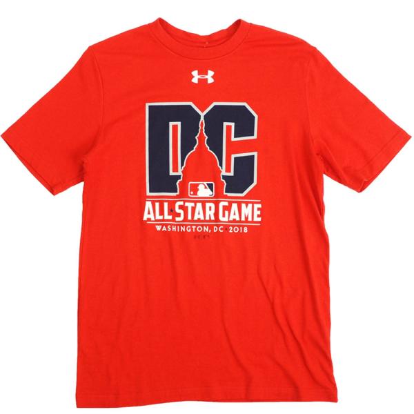 MLB Tシャツ アンダーアーマー UNDER ARMOUR レッド メンズ 半袖 2018オールス...