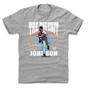 ランディ・ジョンソン Tシャツ MLB ダイヤモンドバックス The Big Unit Field T-Shirt 500Level ヘザーグレー｜selection-j