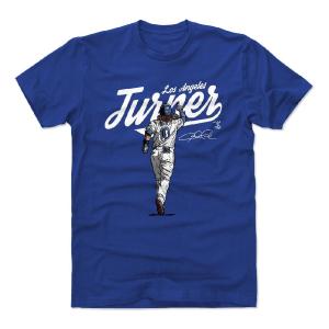 ジャスティン・ターナー Tシャツ MLB ドジャース Score W T-Shirt 500Level ロイヤルブルー｜selection-j