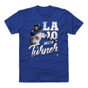 ジャスティン・ターナー Tシャツ MLB ドジャース Team W T-Shirt 500Level ロイヤルブルー｜selection-j