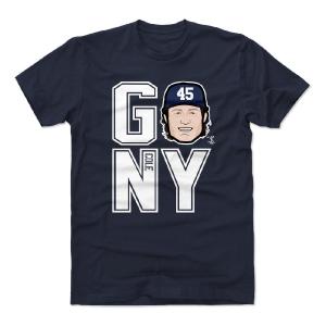 ゲリット・コール Tシャツ MLB ヤンキース GO NY T-Shirt 500Level True Navy｜selection-j