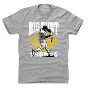 アスレチックス Tシャツ フランク・トーマス MLB Big Hurt Field T-Shirt 500Level ヘザーグレー｜selection-j