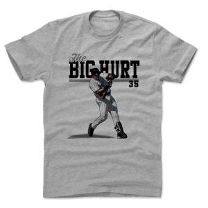 ホワイトソックス Tシャツ フランク・トーマス MLB Big Hurt Play K T-Shirt 500Level ヘザーグレー｜selection-j