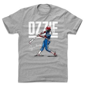 オジー・スミス Tシャツ MLB カージナルス Hyper W T-Shirt 500Level ヘザーグレー｜selection-j