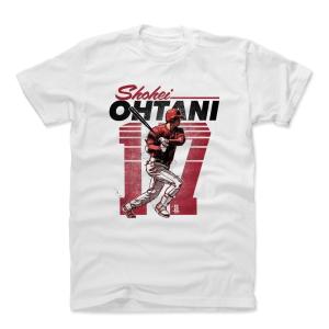 大谷翔平 Tシャツ MLB エンゼルス Retro R T-shirts 500Level ホワイト｜selection-j