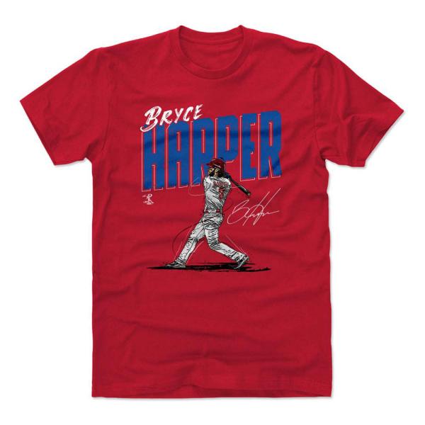 MLB フィリーズ Tシャツ ブライス・ハーパー Chisel T-Shirt 500Level レ...