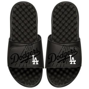 MLB サンダル ドジャース Sandals Tonal Pop Slide シューズ アイスライド ISlide ブラック｜selection-j