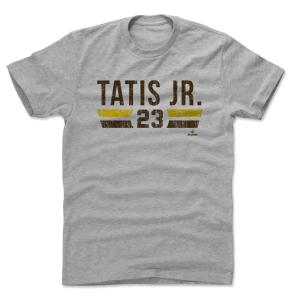 MLB フェルナンド タティス Jr パドレス Tシャツ San Diego Font T-Shirts 500 Level ヘザーグレー｜selection-j