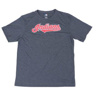 MLB インディアンス Tシャツ Script T-Shirt チャコール｜selection-j
