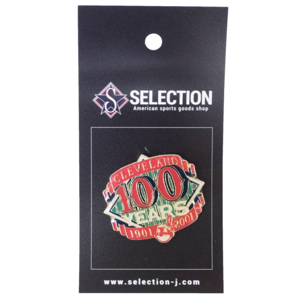 MLB インディアンス ピンバッチ ワフー酋長 100周年 PSG
