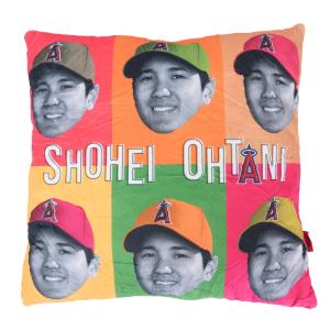 MLB 大谷翔平 エンゼルス クッション Shohei Ohtani Pillow 21/8/31ピロー 枕 SGA｜selection-j