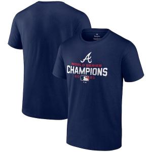 MLB ブレーブス Tシャツ 2021 ワールドシリーズ 優勝記念 Champions ネイビー 21wschamp｜selection-j