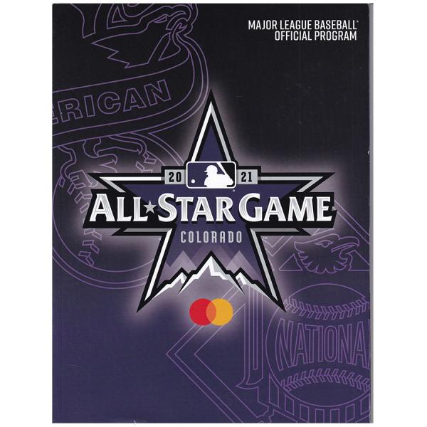 MLB 2021オールスターゲーム プログラム SGA