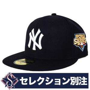 NEW ERA MLB2002年ワールドシリーズキャップ NEW ERA（ニューエラ） MLB ヤンキース キャップ 【セレクション別注
