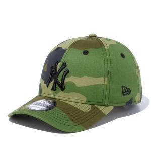 MLB ヤンキース キャップ リーグ 9FORTY ベルクロ アジャスタブル Cap ニューエラ/New Era ウッドランドカモ｜selection-j