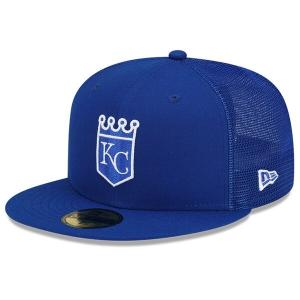 MLB ロイヤルズ キャップ バッティングプラクティス Batting Practice 59FIFTY  ニューエラ/New Era ロイヤル 2204BPZ｜selection-j