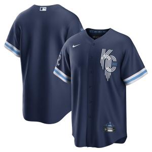 MLB ロイヤルズ ユニフォーム 2022 シティーコネクト City Connect レプリカ ナイキ/Nike ネイビー｜selection-j