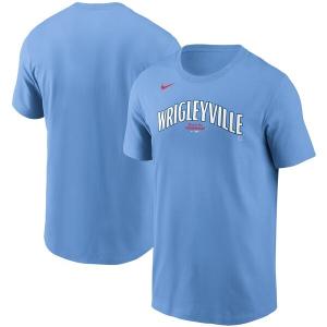 MLB カブス Tシャツ Team シティーコネクト City Connect Wordmark T-Shirt ナイキ/Nike ライトブルー｜selection-j
