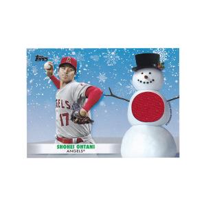 MLB 大谷翔平 エンゼルス トレーディングカード ジャージカード 2021 Holiday Jersey Relic Patch  #WRC-SO Topps｜selection-j