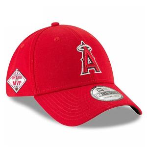 MLB 大谷翔平 エンゼルス キャップ 2021 MVP ア・リーグ Team Classic 39THIRTY フレックス ニューエラ/New Era レッド 23wbsf｜selection-j