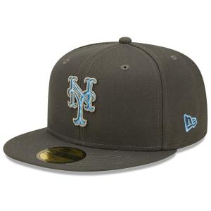 MLB メッツ キャップ 父の日 2022 Father's Day On-Field 59FIFTY ファーザーズデー ニューエラ/New Era グラファイト｜selection-j