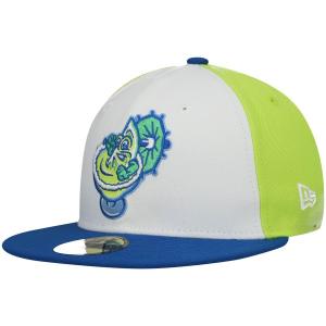 MiLB エル・パソ・チワワズ キャップ 秋山選手所属 El Paso Margaritas  59FIFTY Fitted Hat ニューエラ/New Era ホワイト/ロイヤル｜selection-j