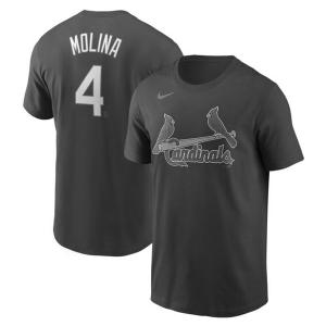 MLB ヤディエル・モリーナ カージナルス Tシャツ ネーム＆ナンバー ナイキ/Nike ブラック｜selection-j