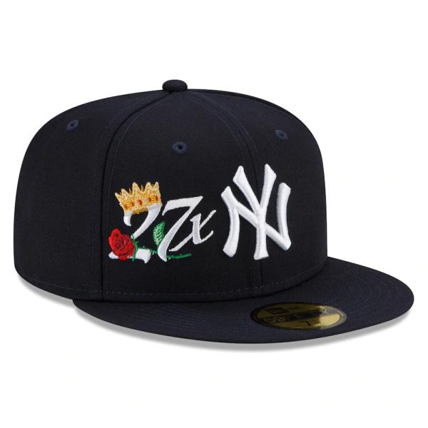MLB ヤンキース キャップ Crown 27x Champs 59FIFTY Cap ニューエラ/...
