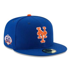 MLB メッツ キャップ 60周年記念 オーセンティックコレクション On-Field 59FIFTY Fitted Hat ニューエラ/New Era ロイヤル｜selection-j