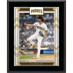 MLB ダルビッシュ有 パドレス フォトフレーム Authentic Framed  Sublimated Player Plaque｜selection-j